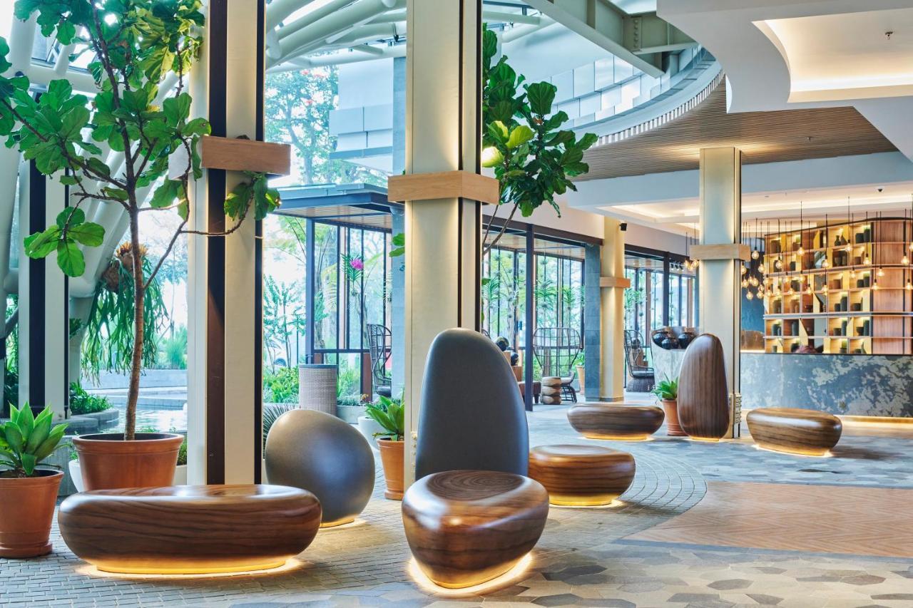 The Botanica Sanctuary Hotel Puncak Exterior photo The lobby of the hotel