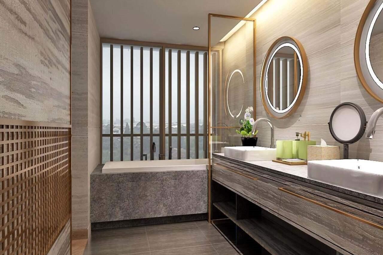 The Botanica Sanctuary Hotel Puncak Exterior photo Bathroom